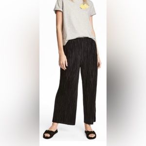 Topshop Black Pleated Pants